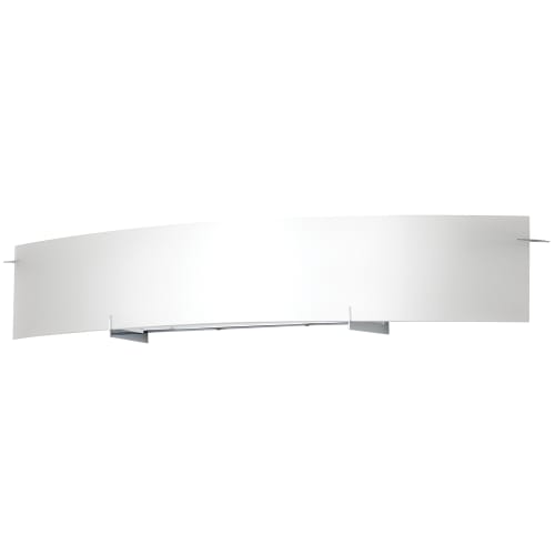 48" Curved Glass Bath Bar Vanity Fixture